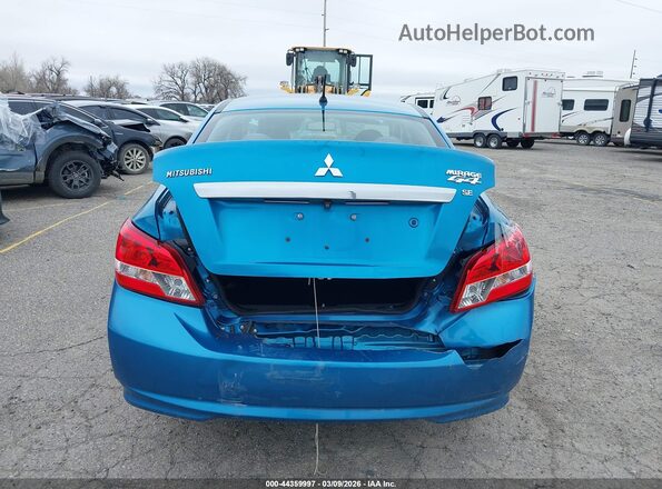 ML32F4FJXHHF14116 2017 MITSUBISHI MIRAGE G4 Синий 
