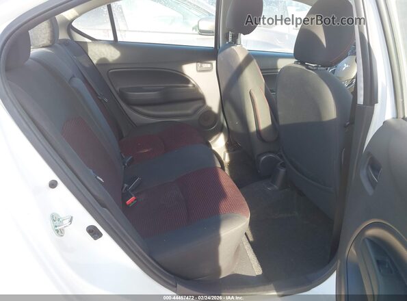 ML32F4FJXLHF11953 2020 MITSUBISHI MIRAGE G4 White Vista de la etiqueta del VIN