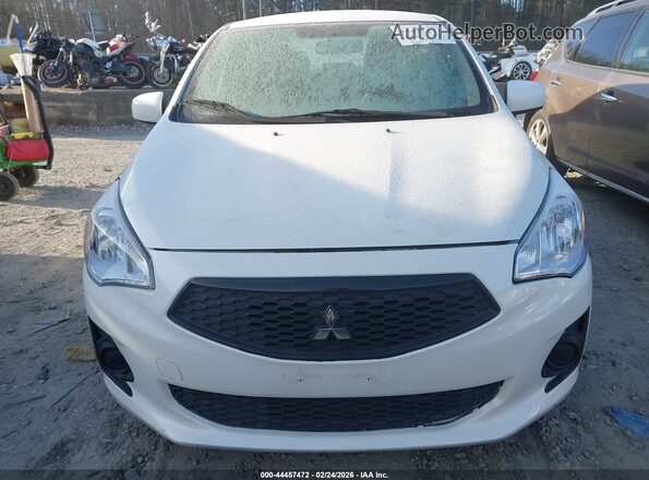 ML32F4FJXLHF11953 2020 MITSUBISHI MIRAGE G4 White Vista del cuadro de instrumentos