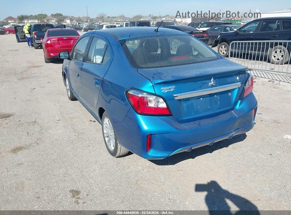 ML32FUFJ0MHF02079 2021 MITSUBISHI MIRAGE G4 Синий Задняя левая четверть
