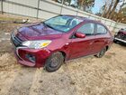 2021 Mitsubishi Mirage G4 Es Purple vin: ML32FUFJ1MHF00759
