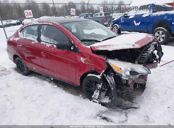 ML32FUFJ1PHF03195 2023 MITSUBISHI MIRAGE G4 Красный Передняя правая четверть
