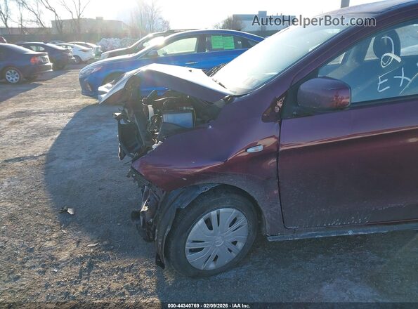 ML32FUFJ3RHF04531 2024 MITSUBISHI MIRAGE G4 Бордовый Вид спереди