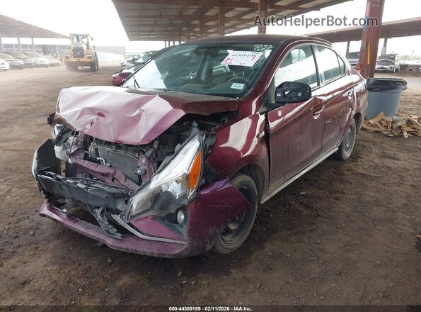 ML32FUFJ4MHF01243 2021 MITSUBISHI MIRAGE G4 Red Przód lewy