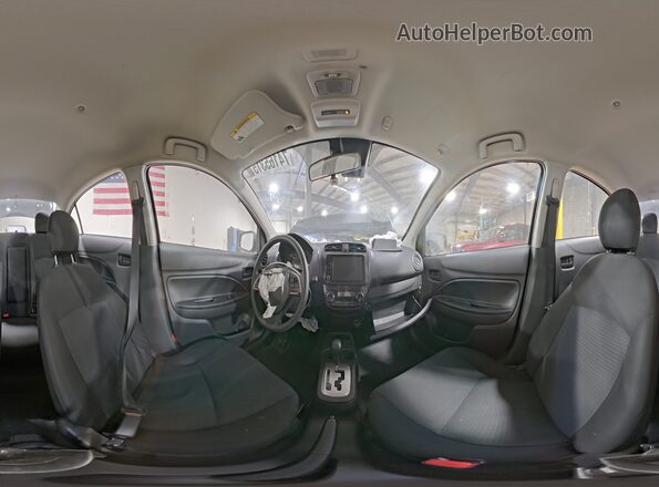 ML32FUFJ7RHF07500 2024 MITSUBISHI MIRAGE Black Widok naklejki z numerem VIN