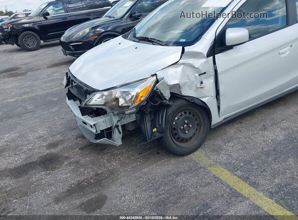 ML32FUFJ7RHF15631 2024 MITSUBISHI MIRAGE G4 White Widok z przodu