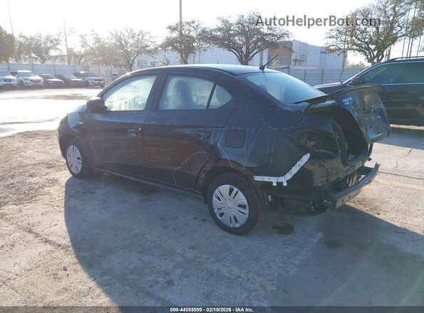 ML32FUFJ8RHF17095 2024 MITSUBISHI MIRAGE G4 Черный Задняя левая четверть