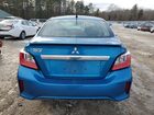 2022 Mitsubishi Mirage G4 Es Синий vin: ML32FUFJ9NHF09114