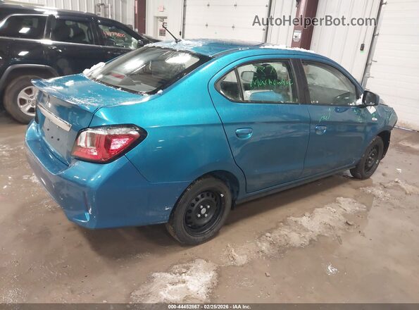ML32FUFJXRHF08446 2024 MITSUBISHI MIRAGE G4 Синий Передняя левая четверть