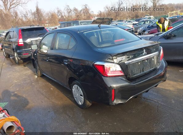 ML32FUFJXRHF12559 2024 MITSUBISHI MIRAGE G4 Черный Задняя левая четверть