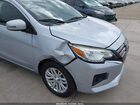 2021 Mitsubishi Mirage G4 Se Silver vin: ML32FVFJ2MHF05524