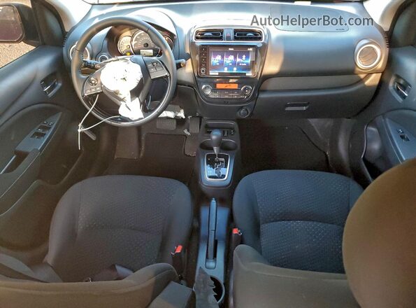 ML32FVFJ3RHF14367 2024 MITSUBISHI MIRAGE Бордовый Вид панели приборов