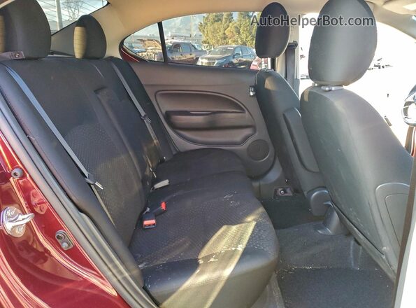 ML32FVFJ3RHF14367 2024 MITSUBISHI MIRAGE Бордовый Вид задних сидений