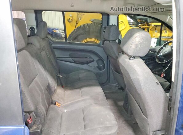 NM0GS9F77J1364524 2018 FORD TRANSIT Синий Вид задней части салона