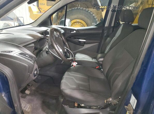 NM0GS9F77J1364524 2018 FORD TRANSIT Синий Вид салона спереди