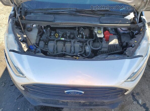 NM0LS7E25K1385155 2019 FORD TRANSIT Gray Vista del compartimento del motor