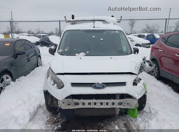 NM0LS7E75H1337529 2017 FORD TRANSIT CONNECT White Widok zestawu wskaźników