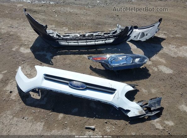 NM0LS7E78J1371468 2018 FORD TRANSIT CONNECT Белый Вид щитка приборов