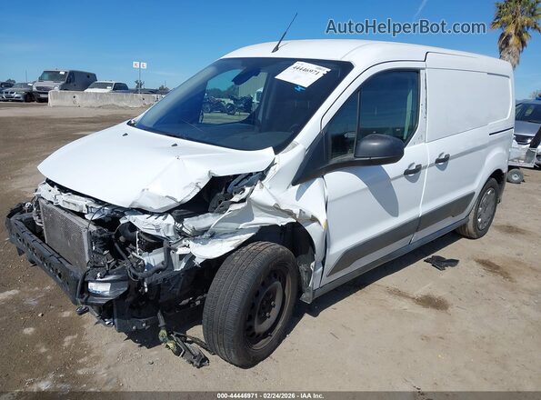 NM0LS7E78J1371468 2018 FORD TRANSIT CONNECT Белый Передняя левая четверть