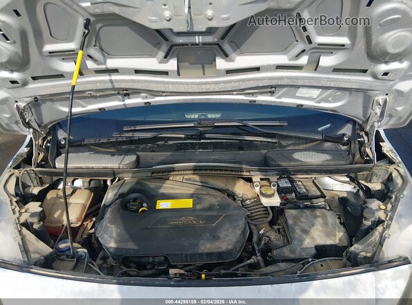 NM0LS7EXXG1276290 2016 FORD TRANSIT CONNECT Серебряный Вид сзади