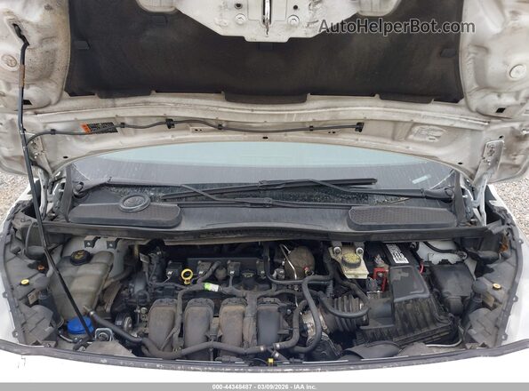 NM0LS7F26K1419540 2019 FORD TRANSIT CONNECT White Вид ззаду