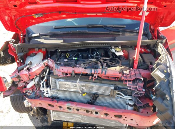 NM0LS7S22P1565558 2023 FORD TRANSIT CONNECT Красный Вид сзади