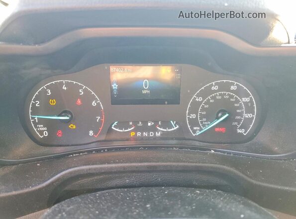 NM0LS7S24N1527827 2022 FORD TRANSIT White Widok zestawu wskaźników