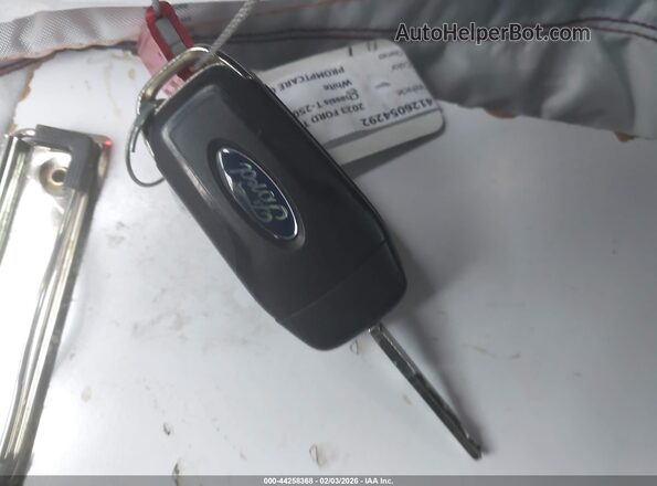 NM0LS7S25P1552481 2023 FORD TRANSIT CONNECT White Вид спереду
