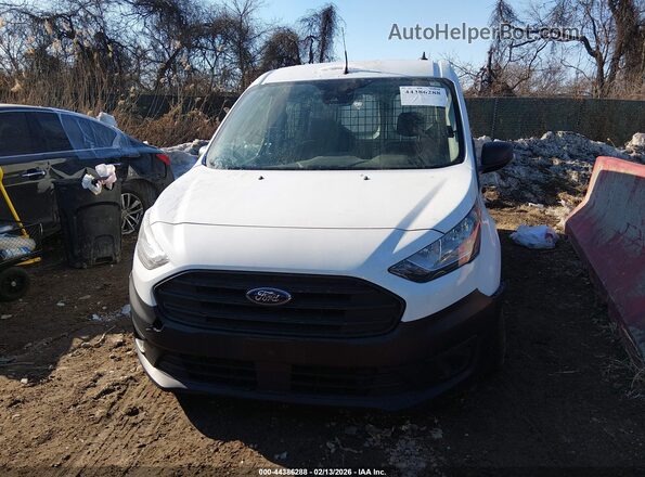 NM0LS7S29N1538709 2022 FORD TRANSIT CONNECT Белый Вид задней части салона