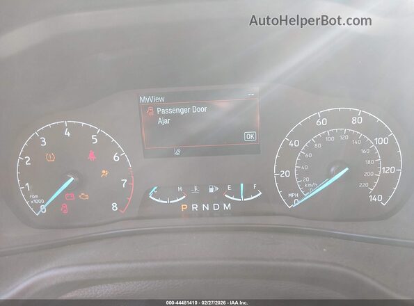 NM0LS7T29P1559643 2023 FORD TRANSIT CONNECT White Widok tylnych siedzeń