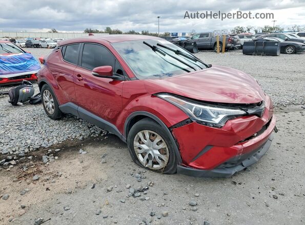 NMTKHMBX5KR094507 2019 TOYOTA C-HR Red Delantero derecho