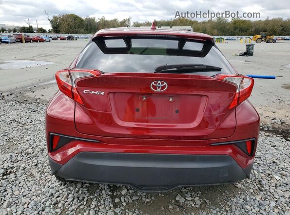 NMTKHMBX5KR094507 2019 TOYOTA C-HR Red Vista trasera