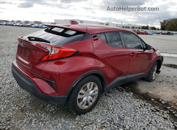 NMTKHMBX5KR094507 2019 TOYOTA C-HR Red Trasero derecho