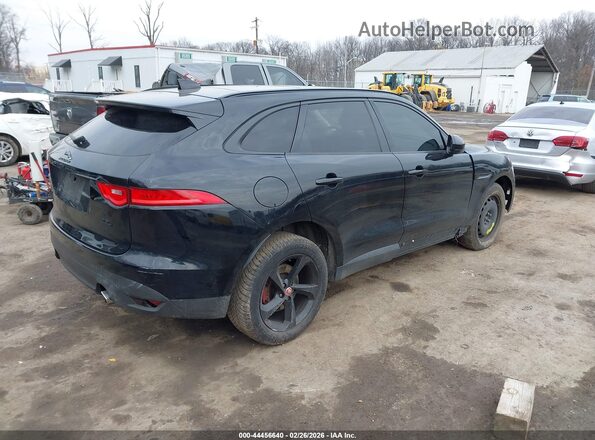 SADCJ2BVXHA490830 2017 JAGUAR F-PACE Черный Задняя правая четверть