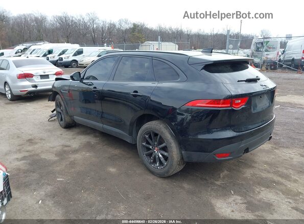 SADCJ2BVXHA490830 2017 JAGUAR F-PACE Черный Задняя левая четверть