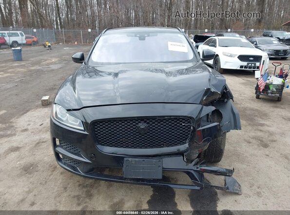 SADCJ2BVXHA490830 2017 JAGUAR F-PACE Черный Вид задней части салона