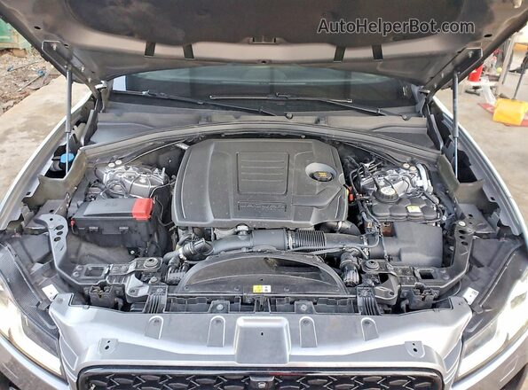SADCJ2EX1MA677624 2021 JAGUAR F-PACE Gray Widok wnętrza z tyłu