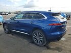 2021 Jaguar F-pace S Blue vin: SADCJ2EX1MA682824