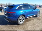 2022 Jaguar F-pace S P250 Awd Automatic Синий vin: SADCJ2EX1NA699074