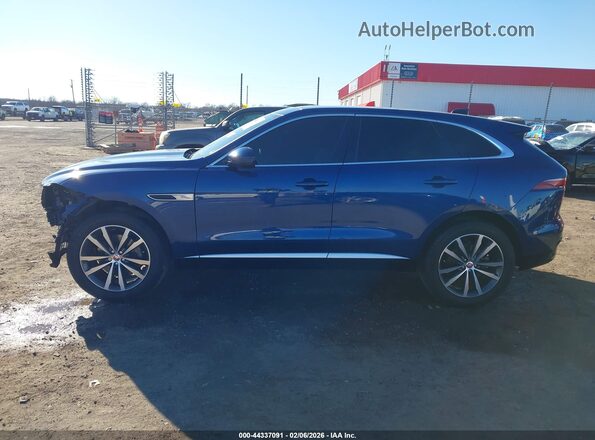 SADCJ2EX1NA699074 2022 JAGUAR F-PACE Синий 