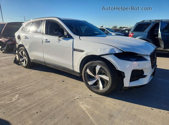 SADCJ2EX3NA690375 2022 JAGUAR F-PACE White Przód prawy