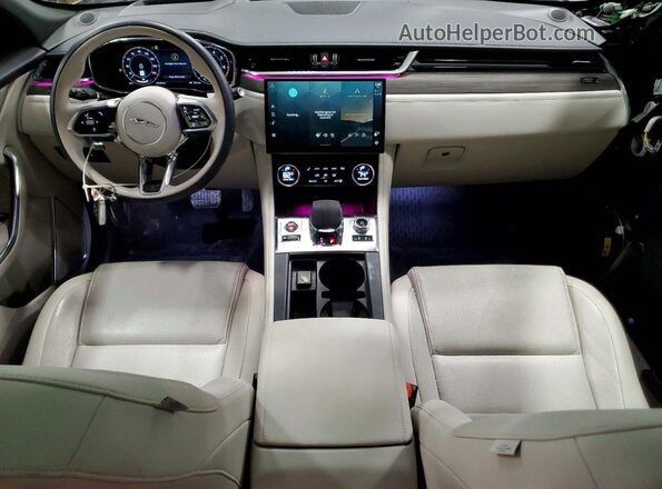 SADCJ2EX4PA714069 2023 JAGUAR F-PACE Синий Вид панели приборов