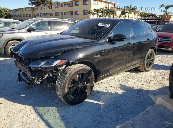 SADCJ2EX6PA712341 2023 JAGUAR F-PACE Black Vista tres cuartos delantera izquierda