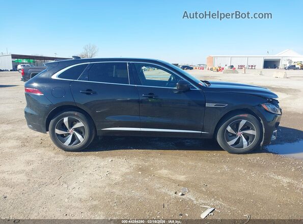 SADCJ2EX9NA689053 2022 JAGUAR F-PACE Черный Вид задней части салона