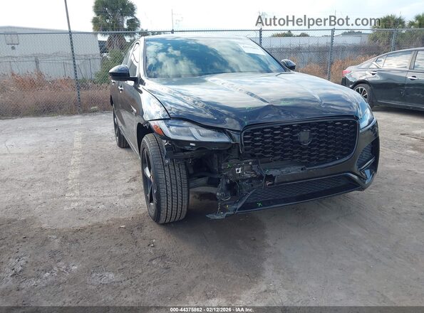 SADCJ2EX9NA701914 2022 JAGUAR F-PACE Черный Вид спереди