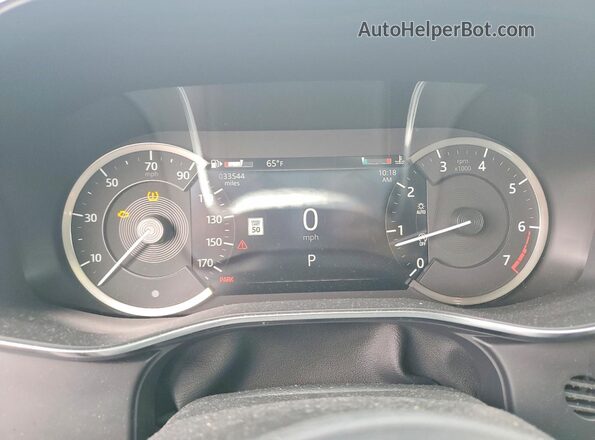 SADCJ2EX9PA710292 2023 JAGUAR F-PACE White Vista del cuadro de instrumentos