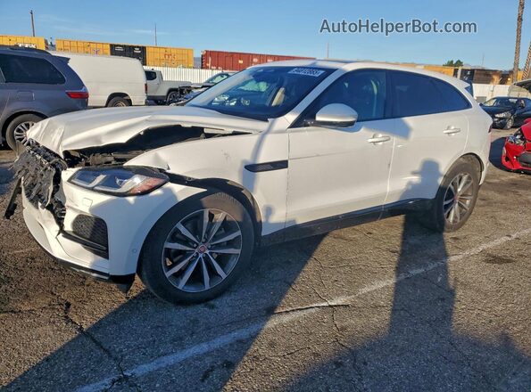 SADCJ2EXXMA677993 2021 JAGUAR F-PACE White Առջևի ձախ երեք քառորդ տեսարան