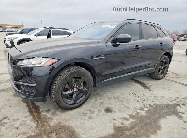 SADCJ2FN1KA396689 2019 JAGUAR F-PACE Черный Передняя левая четверть