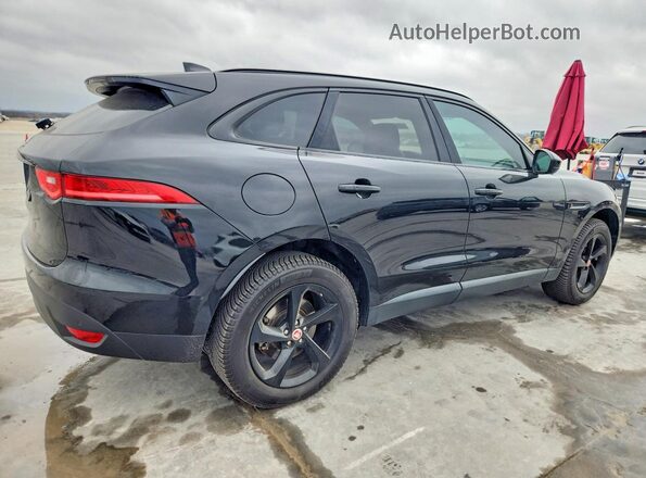 SADCJ2FN1KA396689 2019 JAGUAR F-PACE Черный Задняя правая четверть