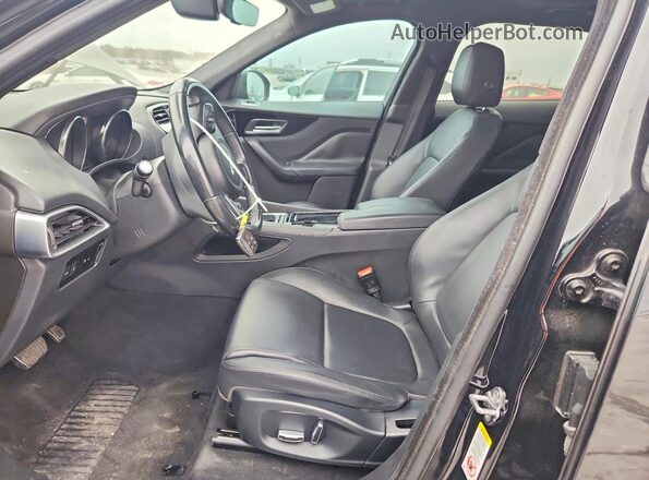 SADCJ2FN1KA396689 2019 JAGUAR F-PACE Черный Вид салона спереди